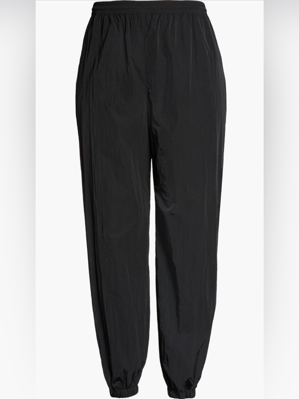 Good American Essential Nylon Track Pants NEW